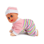 Mini Dennis, a kúszó-mászó játékbaba (BBJ)