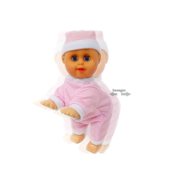 Mini Dennis, a kúszó-mászó játékbaba (BBJ)