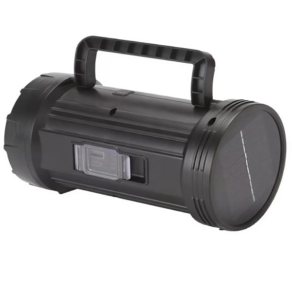 Kültéri napelemes, hordozható erős fényű keresőlámpa, kempinglámpa power bank konzollal - TY-851 (BBJH)