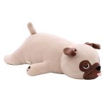 Óriás méretű 2in1 párna és plüss kutyus - pihe-puha mopsz alakú párna - 53 x 30 x 20 cm (BBJ)