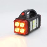 HB-1678 extra erős fényű, 108 LED-es, napelemes kézilámpa és power bank - praktikus lámpa kempingezéshez, horgászathoz, szereléshez (BBD)