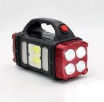 HB-1678 extra erős fényű, 108 LED-es, napelemes kézilámpa és power bank - praktikus lámpa kempingezéshez, horgászathoz, szereléshez (BBD)