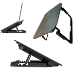 Dönthető laptop tartó állvány ventilátorral (BBM)