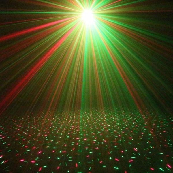 Laser Light mozgó lézerfény rendszer - hangvezérelt party fény (BBL) (BBV)