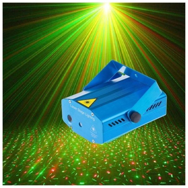 Laser Light mozgó lézerfény rendszer - hangvezérelt party fény (BBL) (BBV)