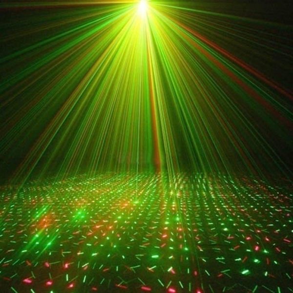 Laser Light mozgó lézerfény rendszer - hangvezérelt party fény (BBL) (BBV)