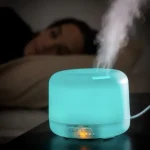 Aroma Mágus - LED aromaterápiás párologtató/diffúzor távirányítóval 300ML (BBD)