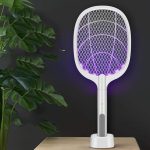 Önműködő elektromos légycsapó csalogató UV fénnyel és USB-ről tölthető akkumulátorral - automatikusan elpusztítja a rovarokat - 5W (BBM) (THM)(BBV) (BBD)