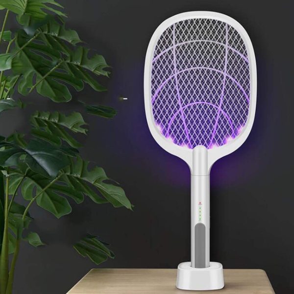 Önműködő elektromos légycsapó csalogató UV fénnyel és USB-ről tölthető akkumulátorral - automatikusan elpusztítja a rovarokat - 5W (BBM) (THM)(BBV) (BBD)