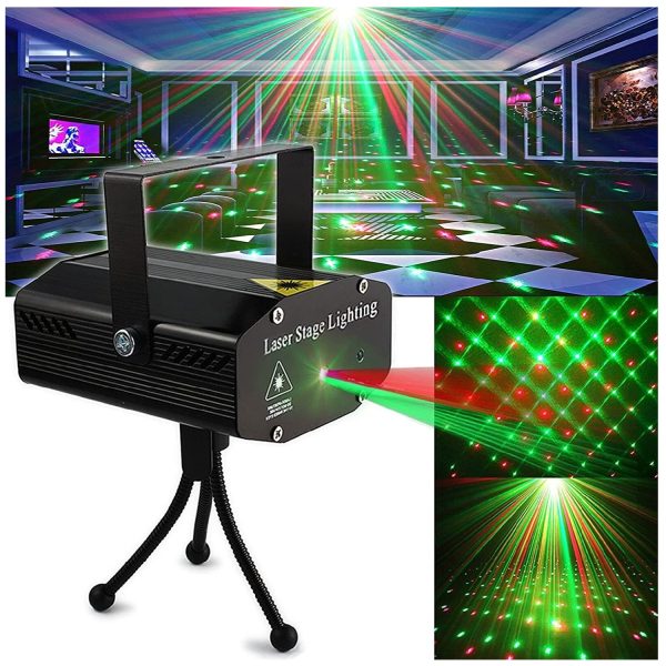 Laser Light mozgó lézerfény rendszer - hangvezérelt party fény (BBL) (BBV)