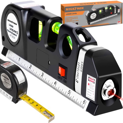 Levelpro3 lézeres multiszerszám - szintező, vízmérték, mérőszalag, vonalzó (BBL)