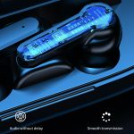 M19 vezeték nélküli bluetooth headset digitális kijelzővel, töltődobozban (BBV)