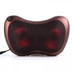 Keringésjavító elektromos masszázspárna 4 masszázsfejjel - masszírozó és relaxáló móddal nyak-, derék- és lábmasszázshoz (BBV)