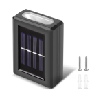 Mozgásérzékelős SOLAR napelemes fali lámpa - 1 db - melegfehér (BBV)