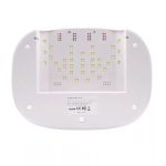 KM-520 Helytakarékos, modern, nagy teljesítményű 2in1 UV LED műkörmös lámpa és 5 rekeszes eszköz tartó - 110W (BBV)