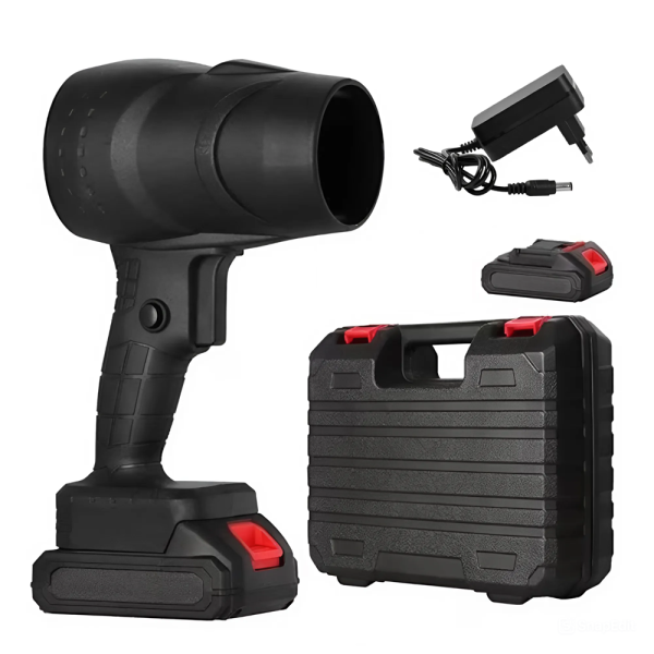 Nagy teljesítményű hordozható autós légfúvó – turbo jet ventilátor, erőteljes elektromos motorral - MD-8368 (FX) (BBD)(BBL)