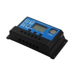 Falra rögzíthető, energiatakarékos napelem-töltésvezérlő panel túlmelegedés elleni védelemmel - 20A (BBL)