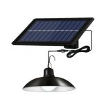 Időjárásálló, napelemes függőlámpa - energiatarékos, felakasztható kültéri világítás - 90W (BBL)(BBV)