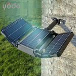 Napelemes tripla LED reflektor mozgásérzékelővel, távirányítóval - W785-786 (BBV)
