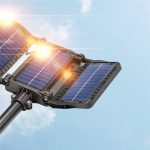 Napelemes tripla LED reflektor mozgásérzékelővel, távirányítóval - W784-786 (BBV)