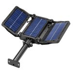 Napelemes tripla LED reflektor mozgásérzékelővel, távirányítóval - W785-786 (BBV)