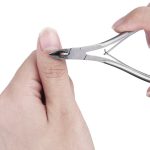 Körömvágó csipesz, acél 7mm-es pengéjű, ergonomikus (BBKM)