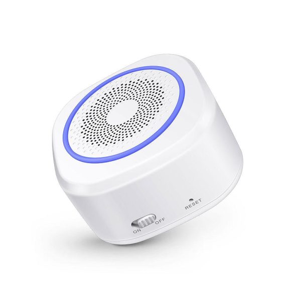 JG-H3 Smart Security wifis otthoni riasztórendszer szett - távirányítóval és okostelefonról is vezérelhető (THM)