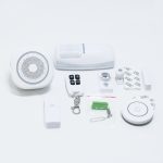 JG-H3 Smart Security wifis otthoni riasztórendszer szett - távirányítóval és okostelefonról is vezérelhető (THM)