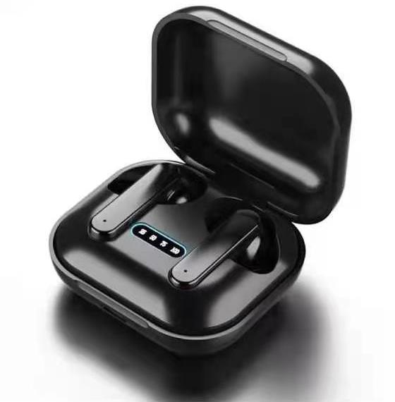 Vezeték nélküli Air P83 bluetooth fülhallgató mikrofonnal - fekete (BBV)