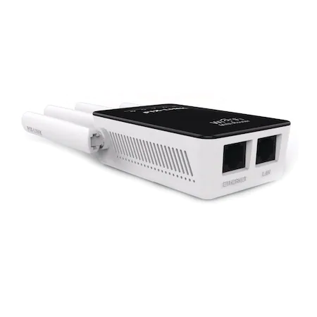 Pix-Link vezeték nélküli hálózati jelismétlő - WiFi router WPA-PSK / WPA2-PSK titkosítási biztonsággal (BBV)