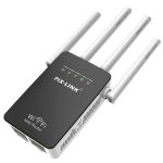 Pix-Link vezeték nélküli hálózati jelismétlő - WiFi router WPA-PSK / WPA2-PSK titkosítási biztonsággal (BBV)