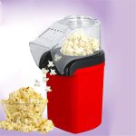 Kompakt méretű, forró levegős popcorn készítő gép - 3 perc alatt kipattogtatja a kukoricát - 1200W (BBM)