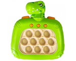 T-rex elektromos pop it játék hanghatásokkal - elemes, nyomkodható, készségfejlesztő játék (BBMJ)