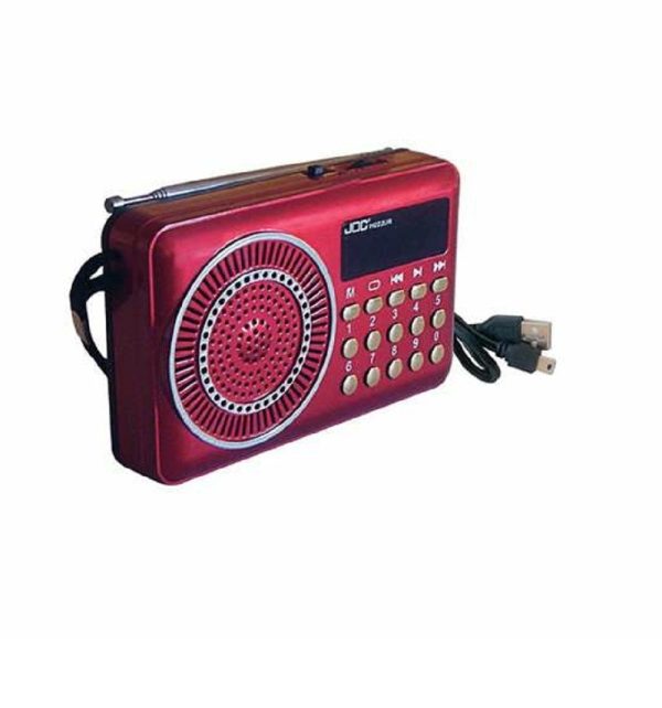 Klasszikus mini hordozható JOC FM rádió és zenelejátszó - USB+SD kártya bemenettel (BBL)