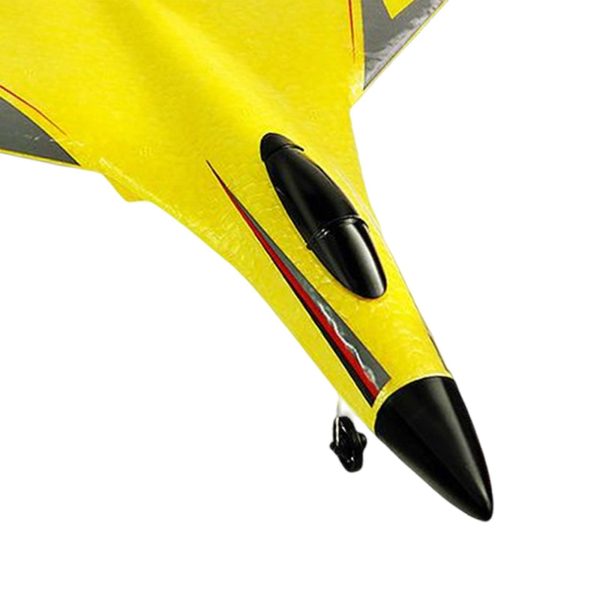 HW-33 minden irányba vezérelhető, távirányítós harci repülőgép habszivacsból - USB-ről tölthető akkumulátorral, világító lámpákkal és futóművel (BBJ)