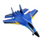 HW-33 minden irányba vezérelhető, távirányítós harci repülőgép habszivacsból - USB-ről tölthető akkumulátorral, világító lámpákkal és futóművel (BBJ)