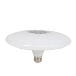 1+1 E27 RGB Bluetooth UFO lámpa hangszóróval + távirányítóval - 48W (BBJH)