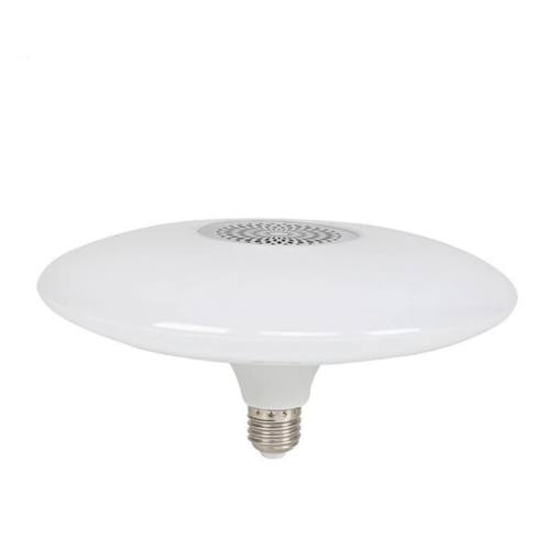 1+1 E27 RGB Bluetooth UFO lámpa hangszóróval + távirányítóval - 48W (BBJH)