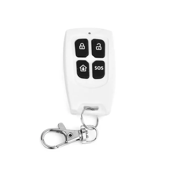 JG-H3 Smart Security wifis otthoni riasztórendszer szett - távirányítóval és okostelefonról is vezérelhető (THM)