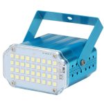 LED stroboszkóp, hang érzékelős, fehér (BBL)