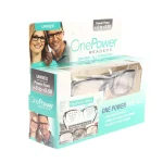 One power univerzális olvasószemüveg +0.5 és +2.5 között állítható dioptriával - flex focus optics technológia (BBM)