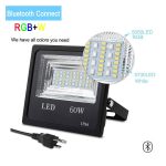 RGB színes telefonról irányítható LED reflektor/Party reflektor - 60W (BBV)
