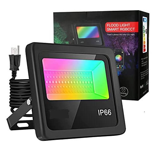 RGB színes telefonról irányítható LED reflektor/Party reflektor - 60W (BBV)