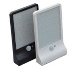 Mozgásérzékelős, napelemes, falra szerelhető LED panel 7 órás üzemidővel - 4W (BBL)