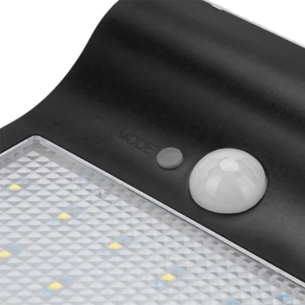 Mozgásérzékelős, napelemes, falra szerelhető LED panel 7 órás üzemidővel - 4W (BBL)