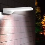 Mozgásérzékelős, napelemes, falra szerelhető LED panel 7 órás üzemidővel - 4W (BBL)