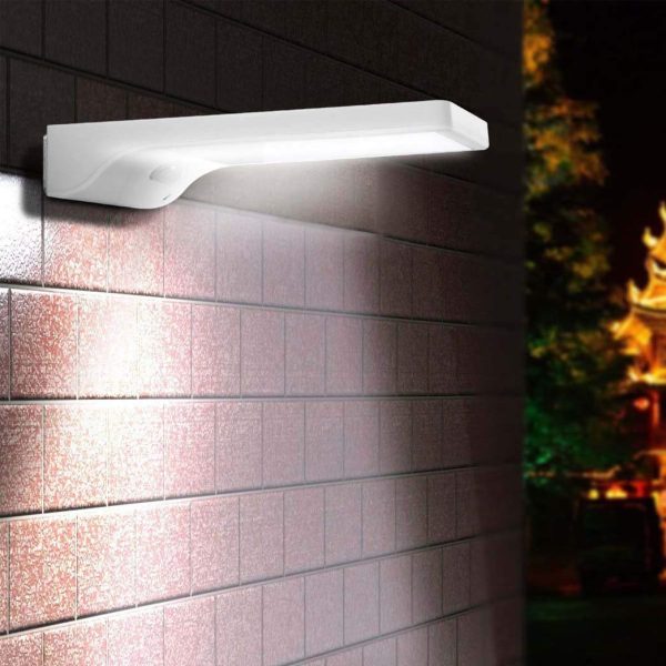 Mozgásérzékelős, napelemes, falra szerelhető LED panel 7 órás üzemidővel - 4W (BBL)