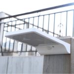 Mozgásérzékelős, napelemes, falra szerelhető LED panel 7 órás üzemidővel - 4W (BBL)