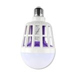 2in1 Szúnyogirtó LED izzó - rovarok elleni védelem és éjjeli fény 15W (BBL)
