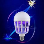2in1 Szúnyogirtó LED izzó - rovarok elleni védelem és éjjeli fény 15W (BBL)